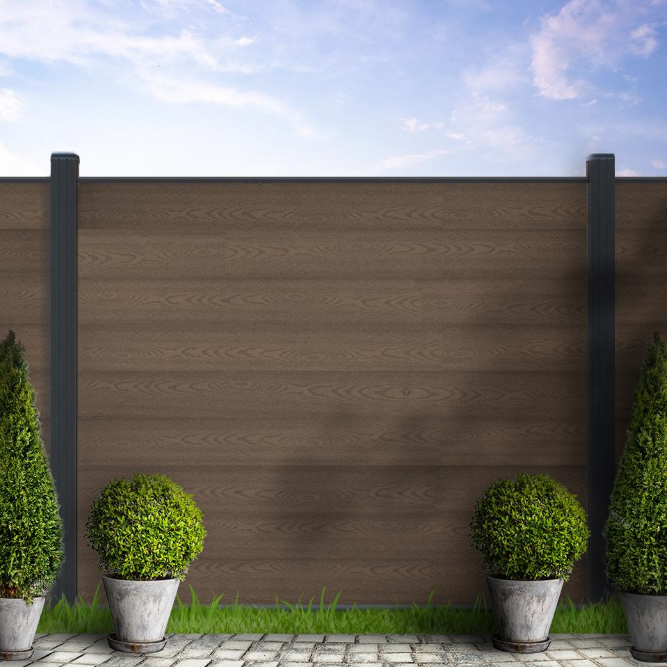 Walnut Composite Fencing Kit