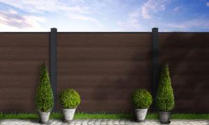 Ultimate Fence woodgrain Dark Oak 1