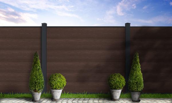 Ultimate Fence woodgrain Dark Oak 1