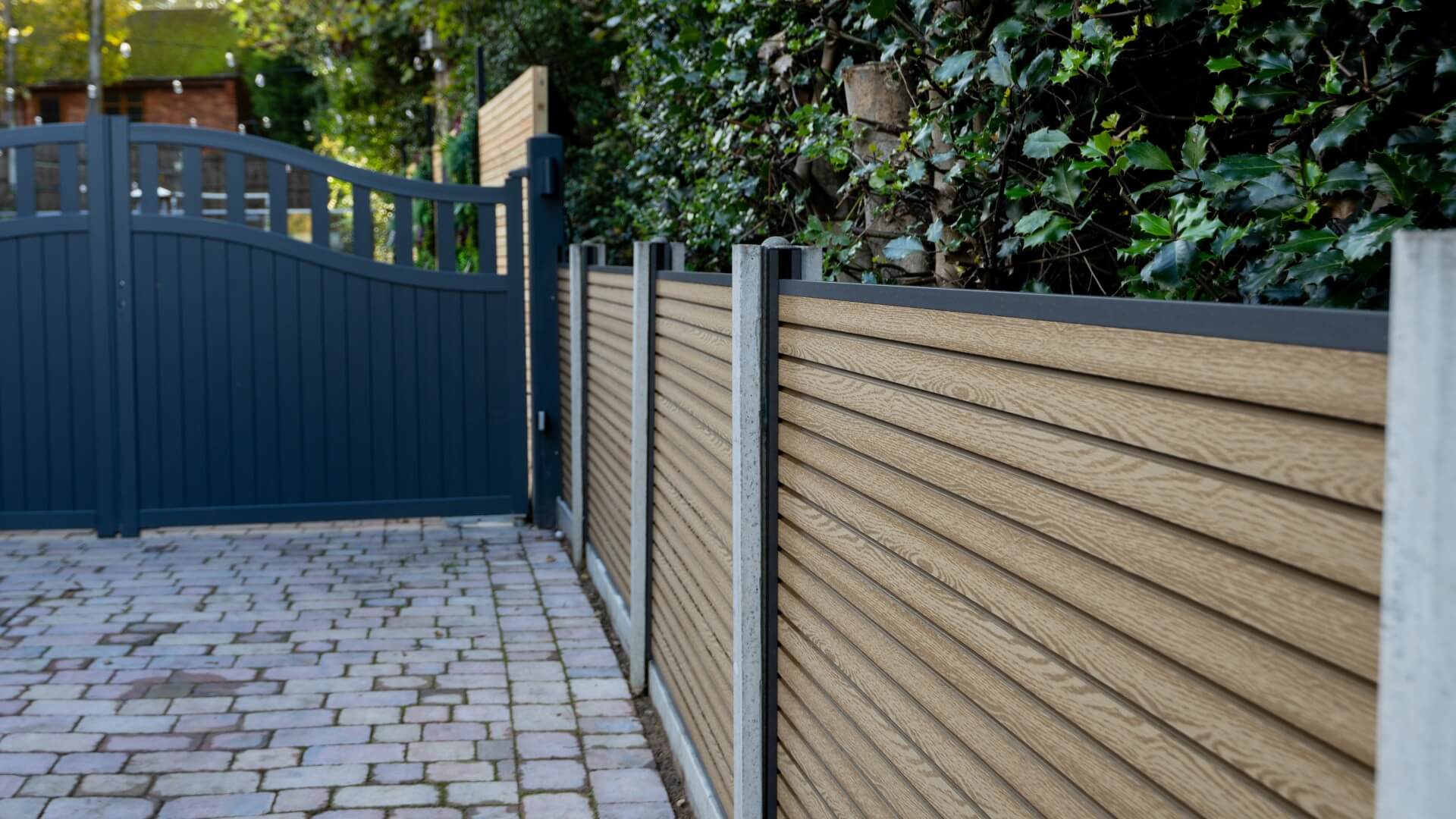 Screen Fence Example Ultimate Composite Screen Fencing | eComposite